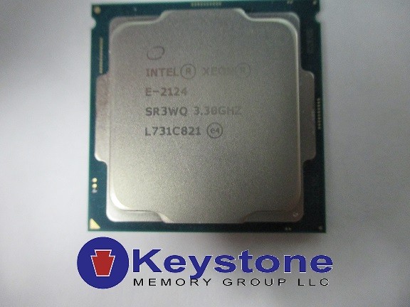 Intel Xeon E-2124 SR3WQ 3.30GHz 4-Core 8MB 71W LGA-1151 CPU *km