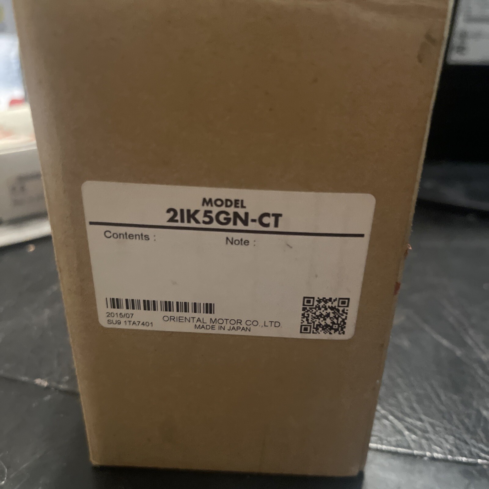 ORIENTAL MOTOR 2IK5GN-CT NEW IN BOX