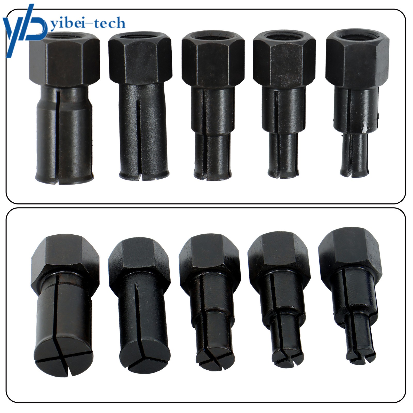 10 Piece Motorcycle Blind Inner Bearing Puller Tool Kit Removal Tool 8-25MM