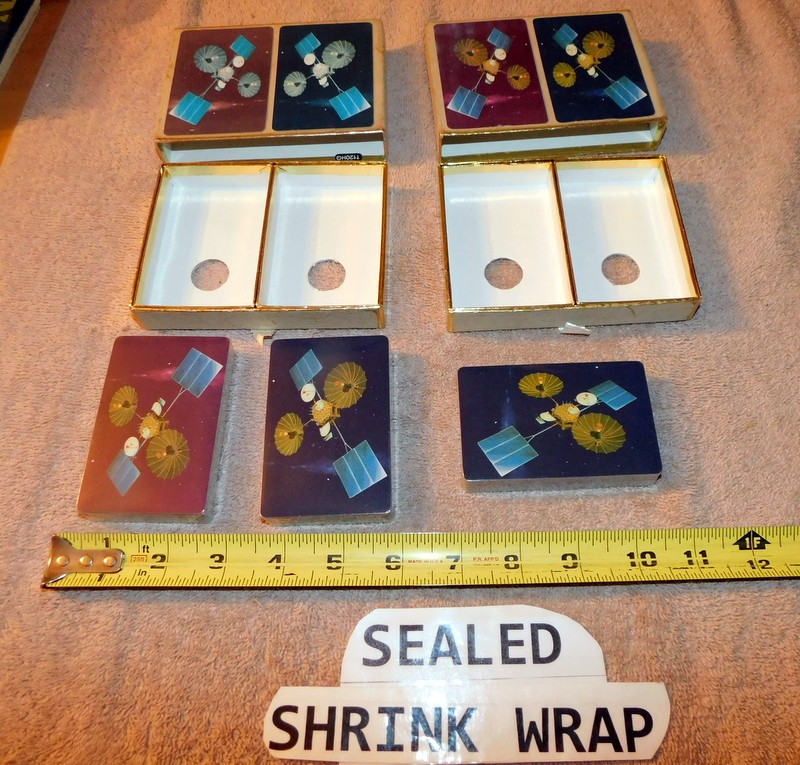 NASA Tracking Data Relay Satellite Westar Western Union Playing Card Deck SEALED