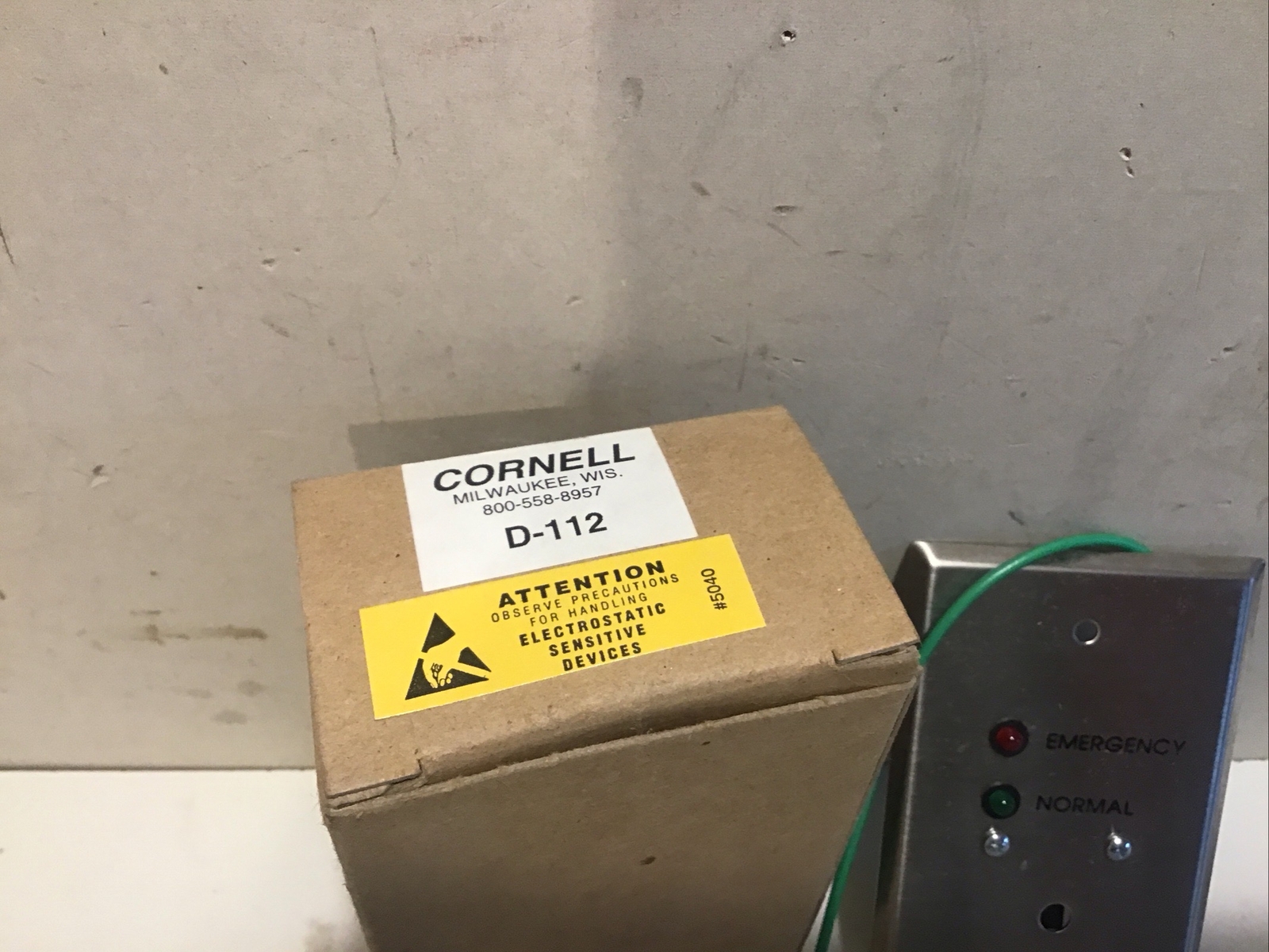 Cornell D-112 Duty Station Light Emergency Normal