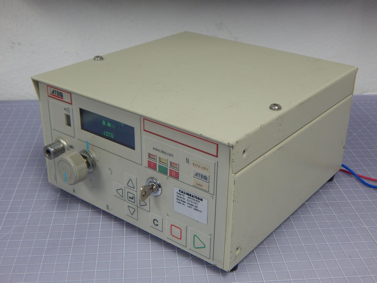ATEQ E173-1372 LEAK DETECTOR PREMIER DIFFERENTIAL PRESSURE DECAY MEASUREMENT 24
