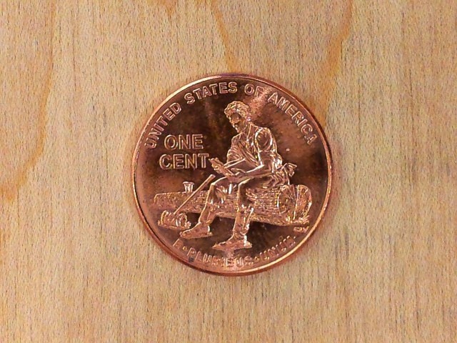 2009 P Lincoln Cent Formative Years Actual Coin # 6