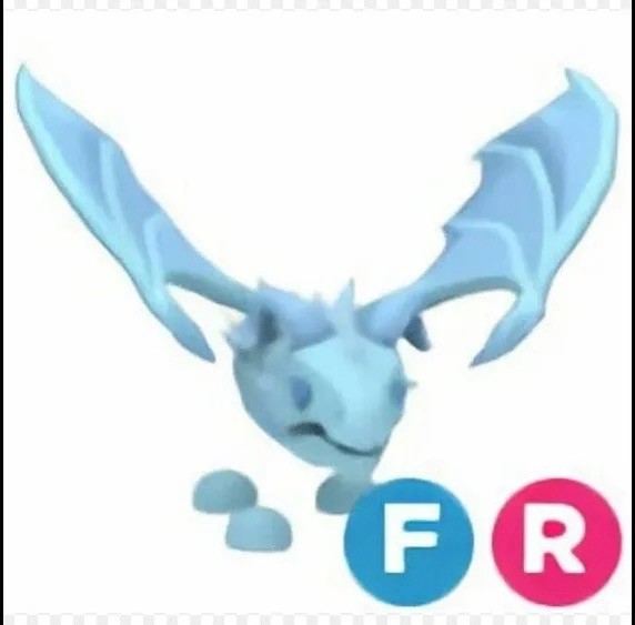 Adopt Me! Blue Dragon Crypto-Collectible Pet FR Flyable Rideable