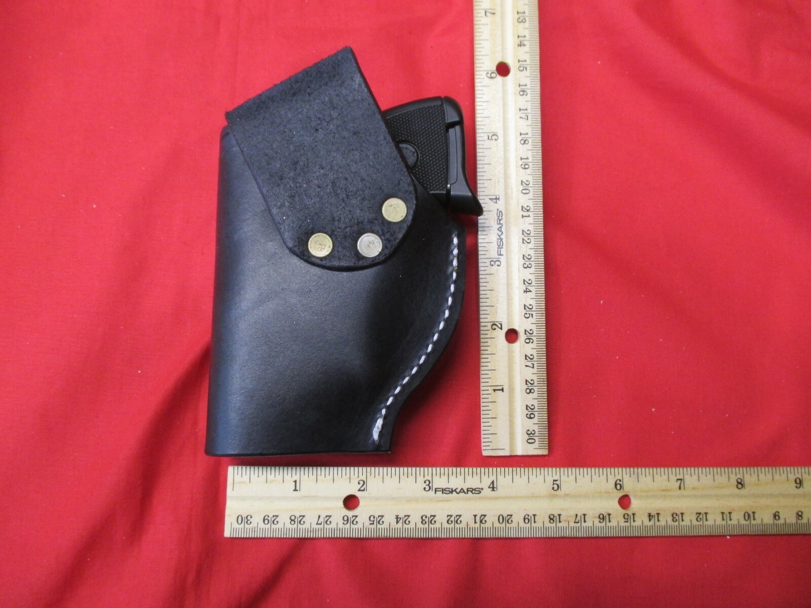 Leather Holster for Ruger 380 LCP & LCP II with/without Crimson Trace Laserguard