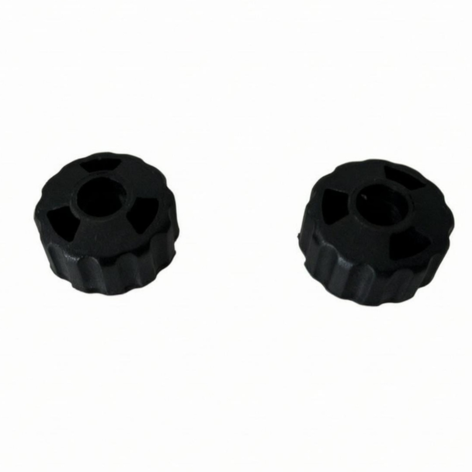 2 Pieces Cymbal Installation Cap Black Cymbal Stand Cap Plastic