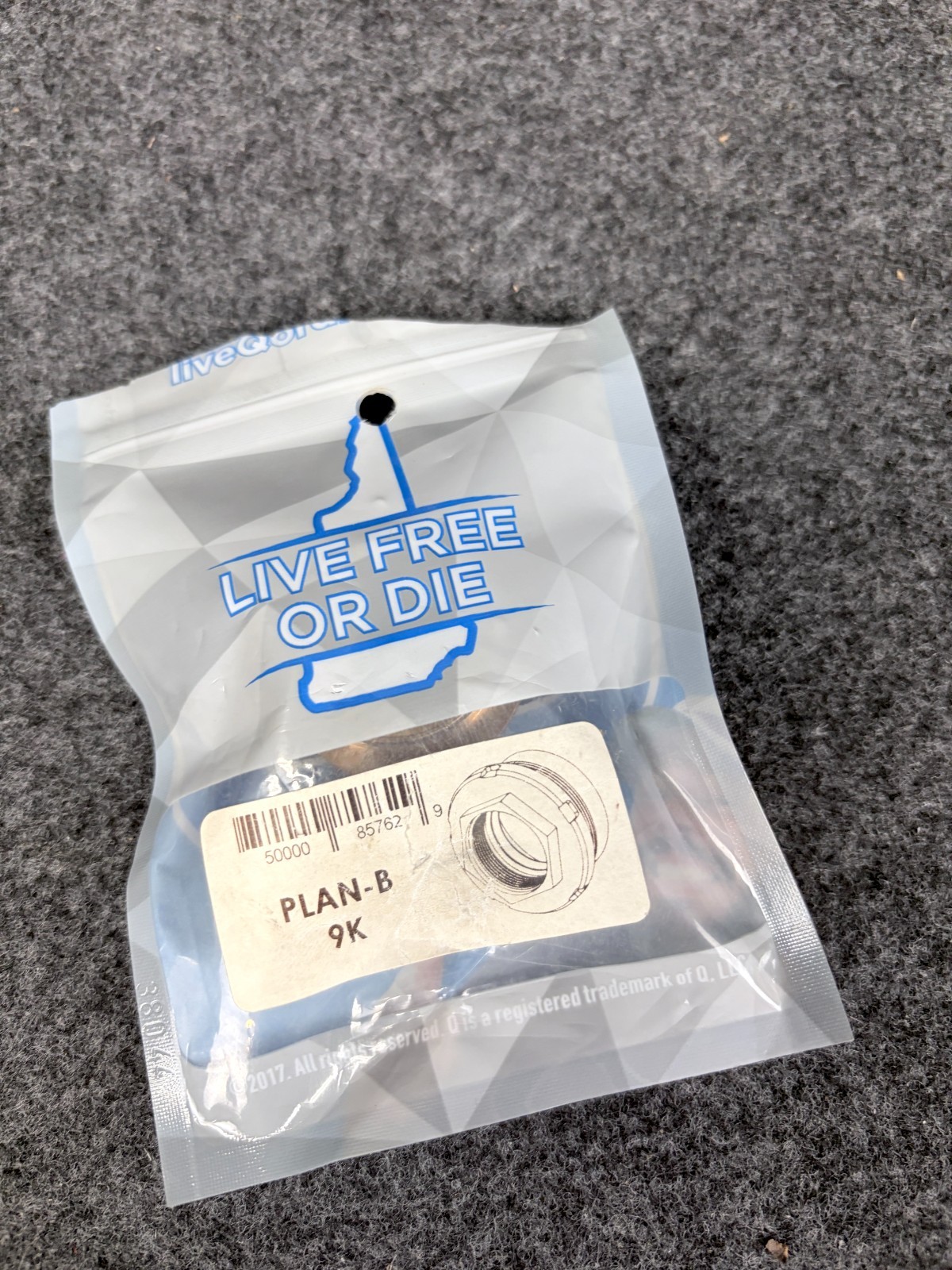 Q LLC PLAN-B OMEGA 9K MOUNT Alpha Size