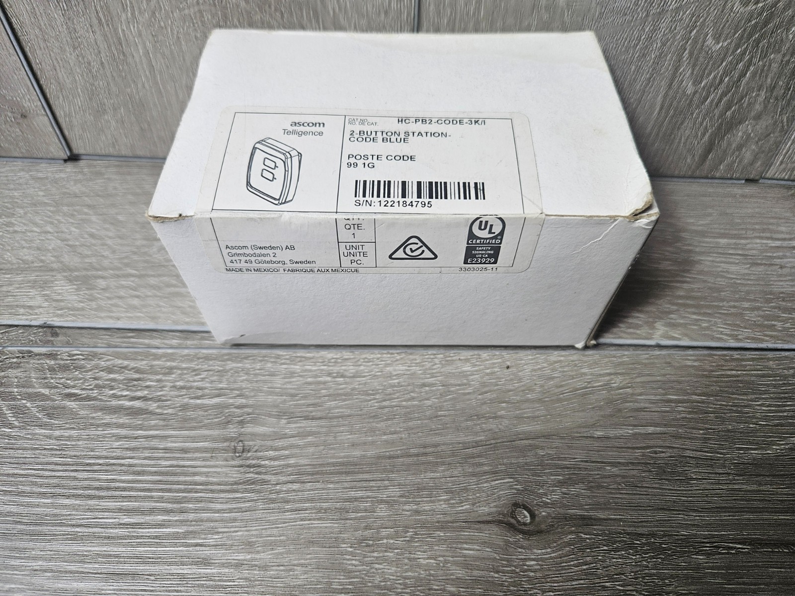 ASCOM Telligence HC-PB2-CODE-3K/I
