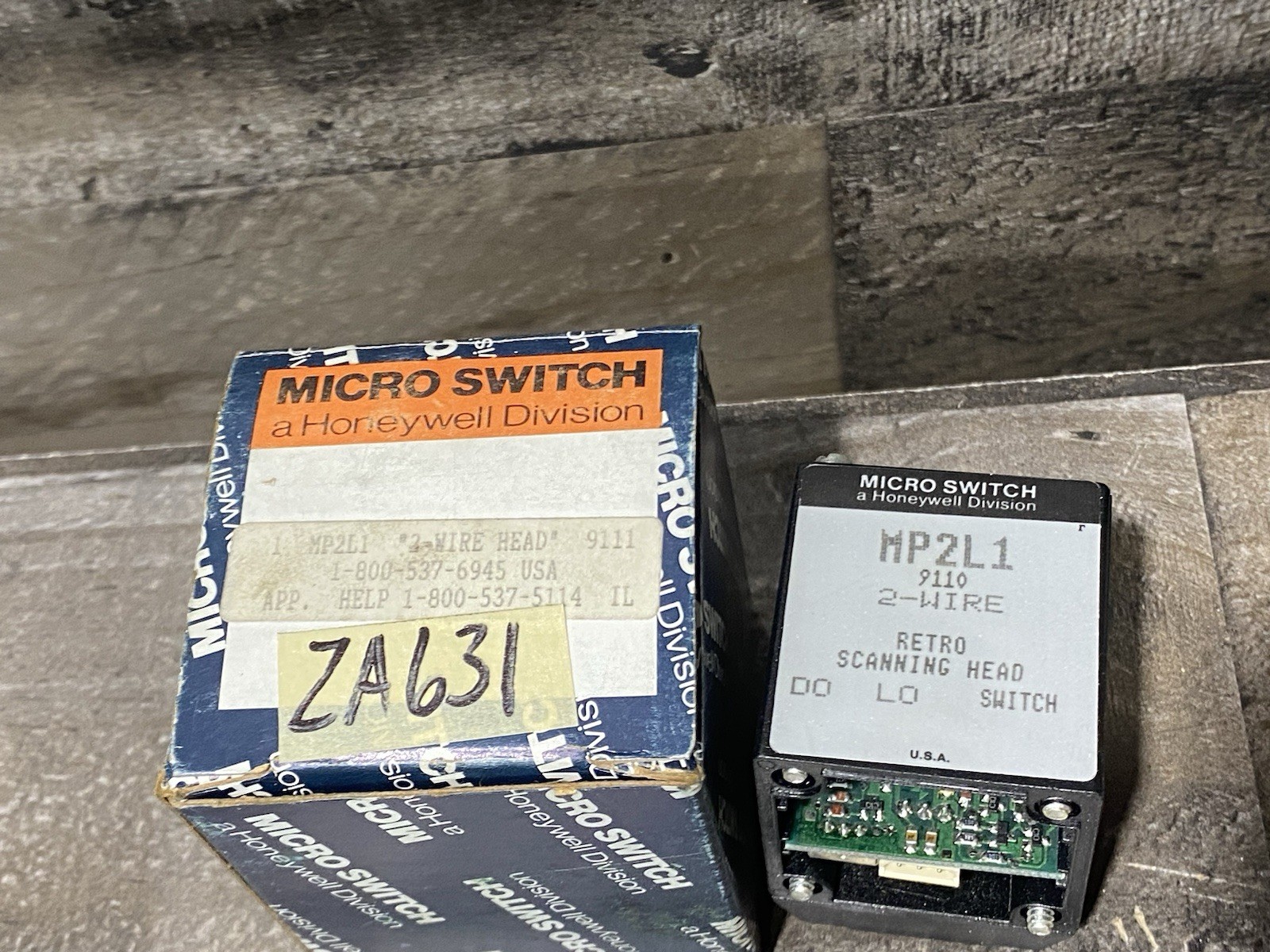 Honeywell MP2L1 9111 Micro Switch 2 Wire Head New