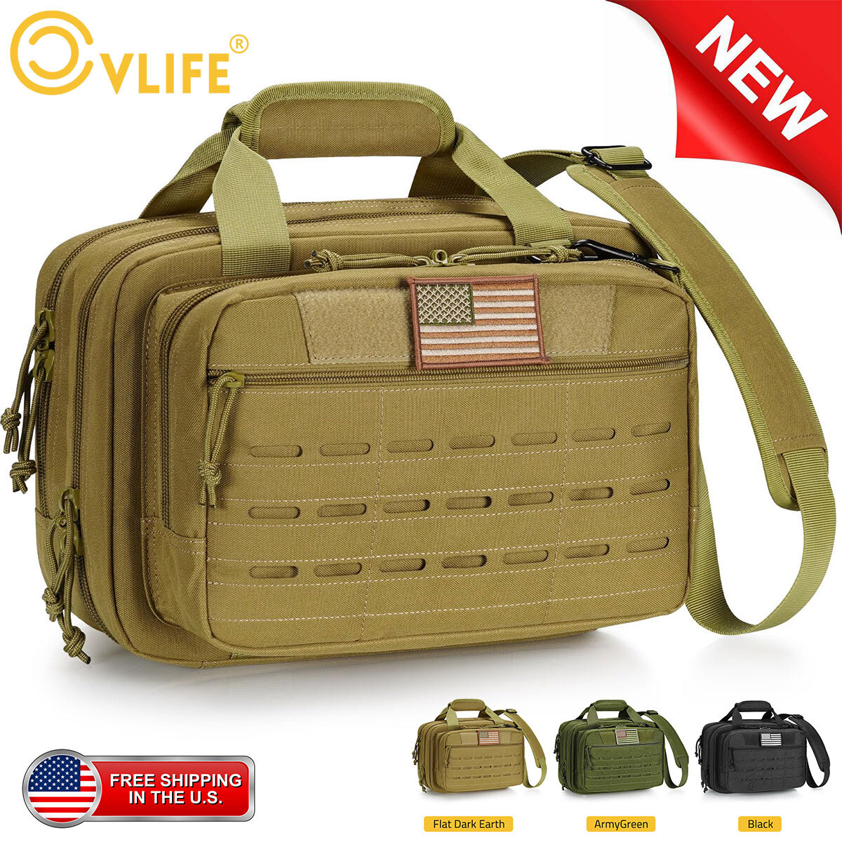 Tactical Pistols Soft Case Handgun Bag Hunting Shooting Range Gun Magazine Pouch