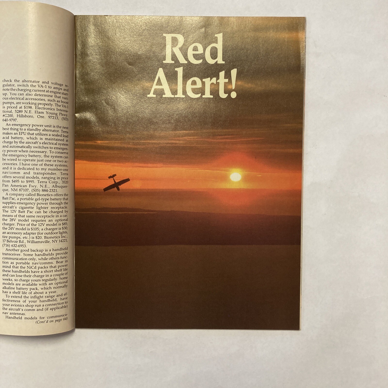 Plane & Pilot - August 1987 Issue