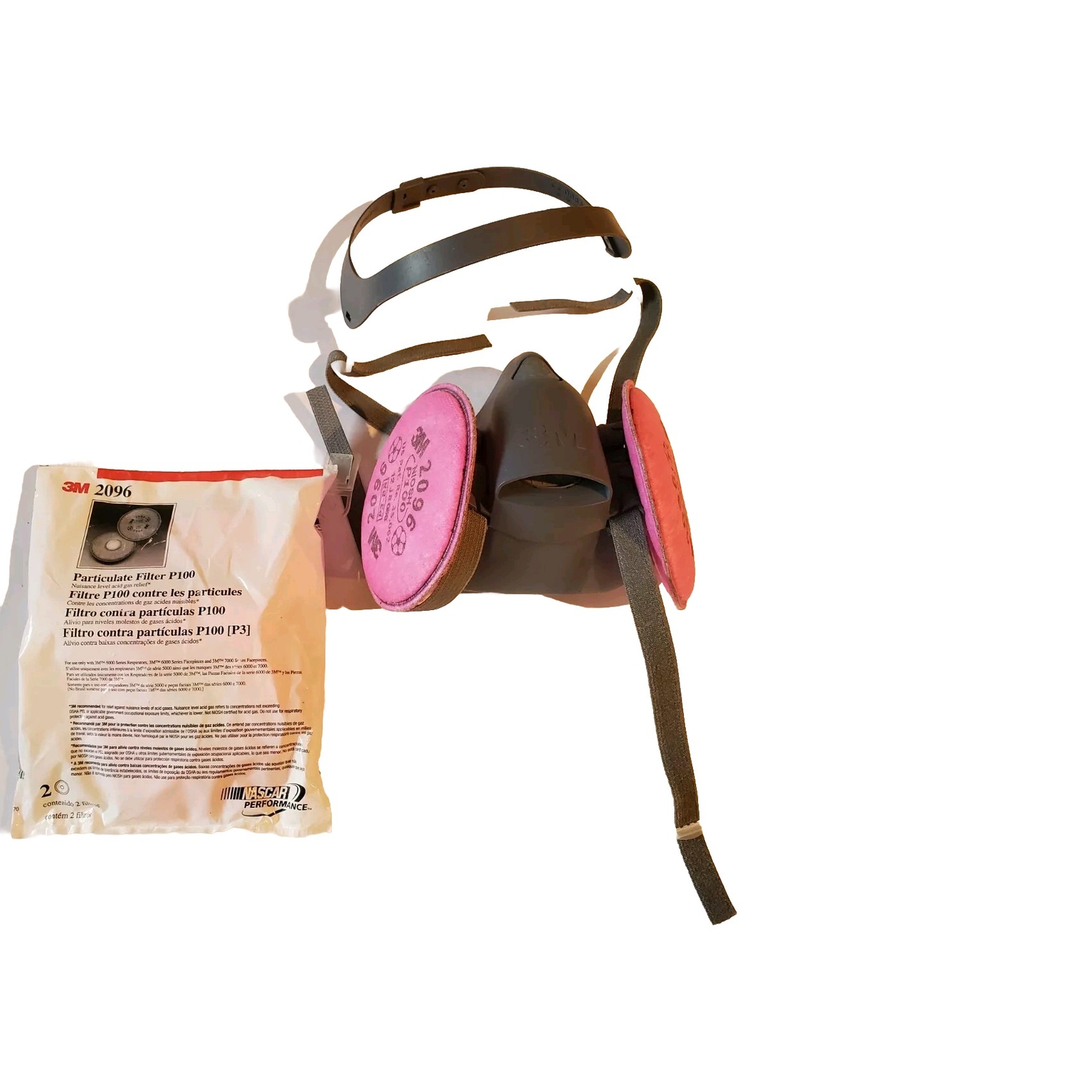 3M Respirator And Filters For Pottery Ceramics Glaze Making Supplies 7502/37082