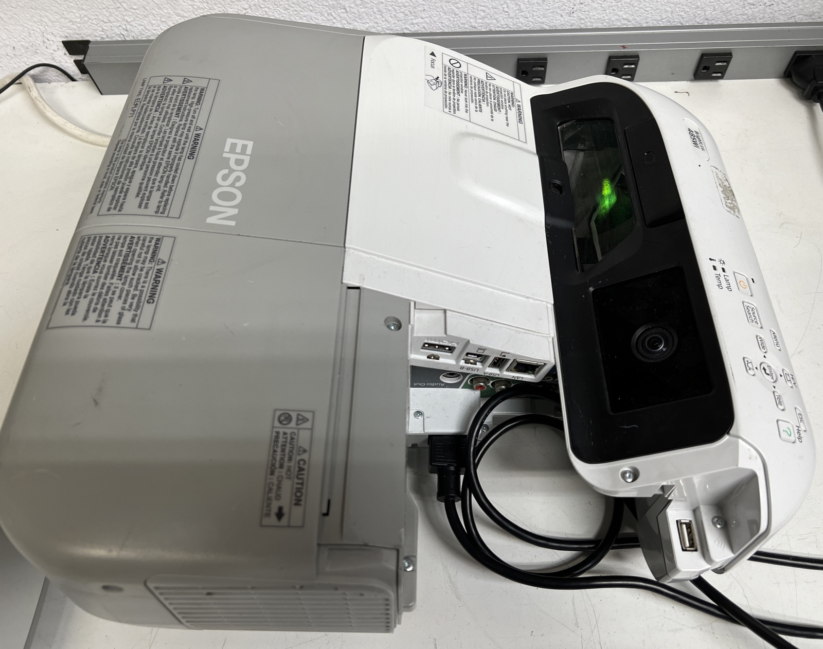 Epson BrigtLink 485Wi - HDMI WXGA - 3LCD Projector H452A + Epson 595Wi