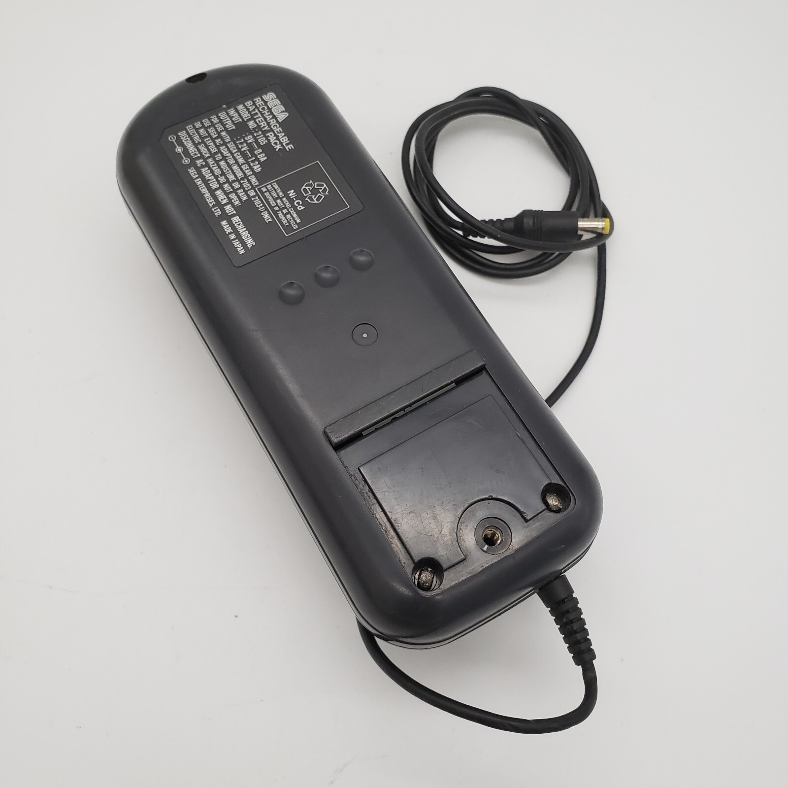 Sega Game Gear System Console Rechargeable Battery Pack 2105