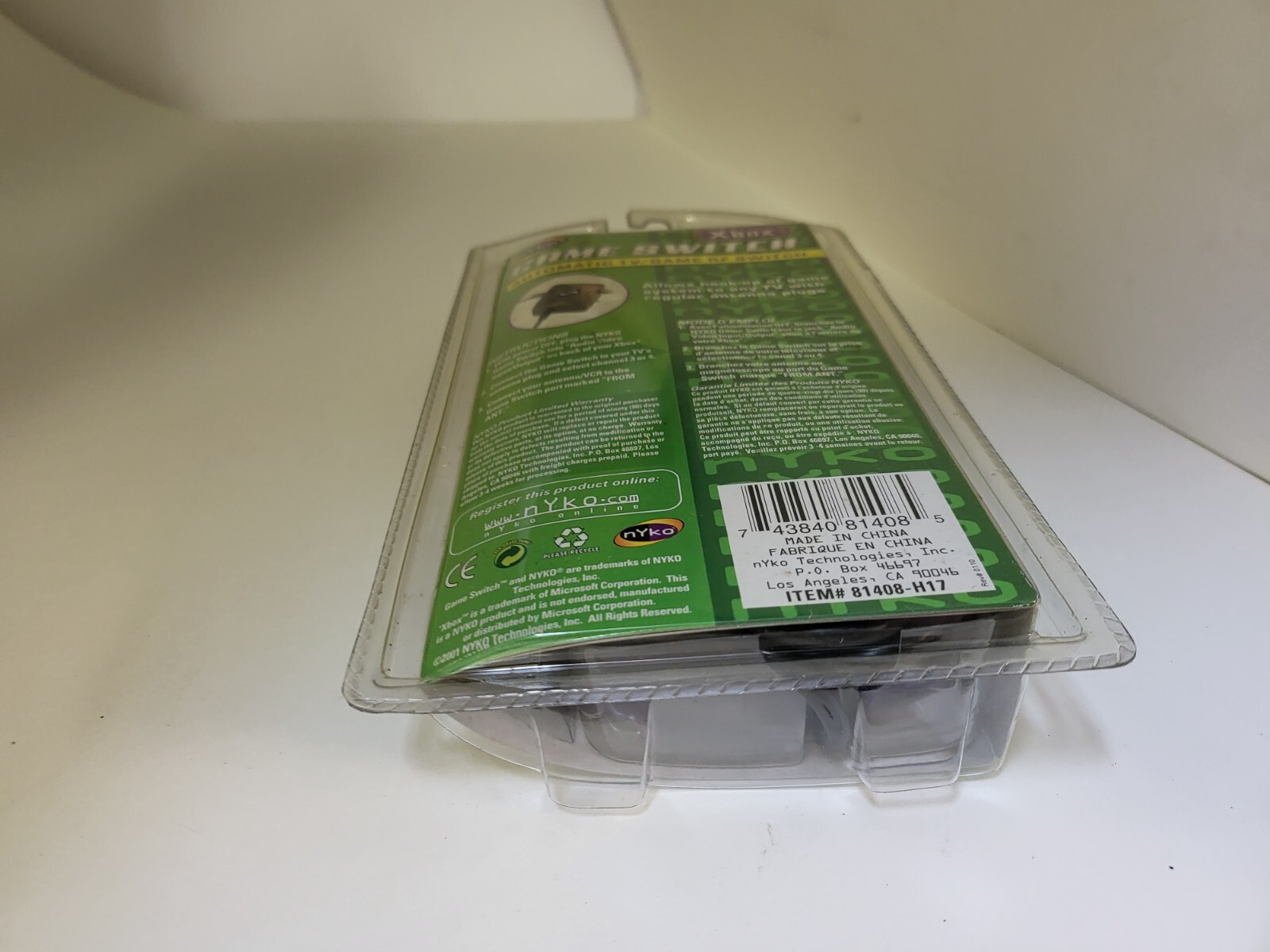MINT NEW NYKO Automatic RF RFU Switch Unit for Original XBOX System Console YY15