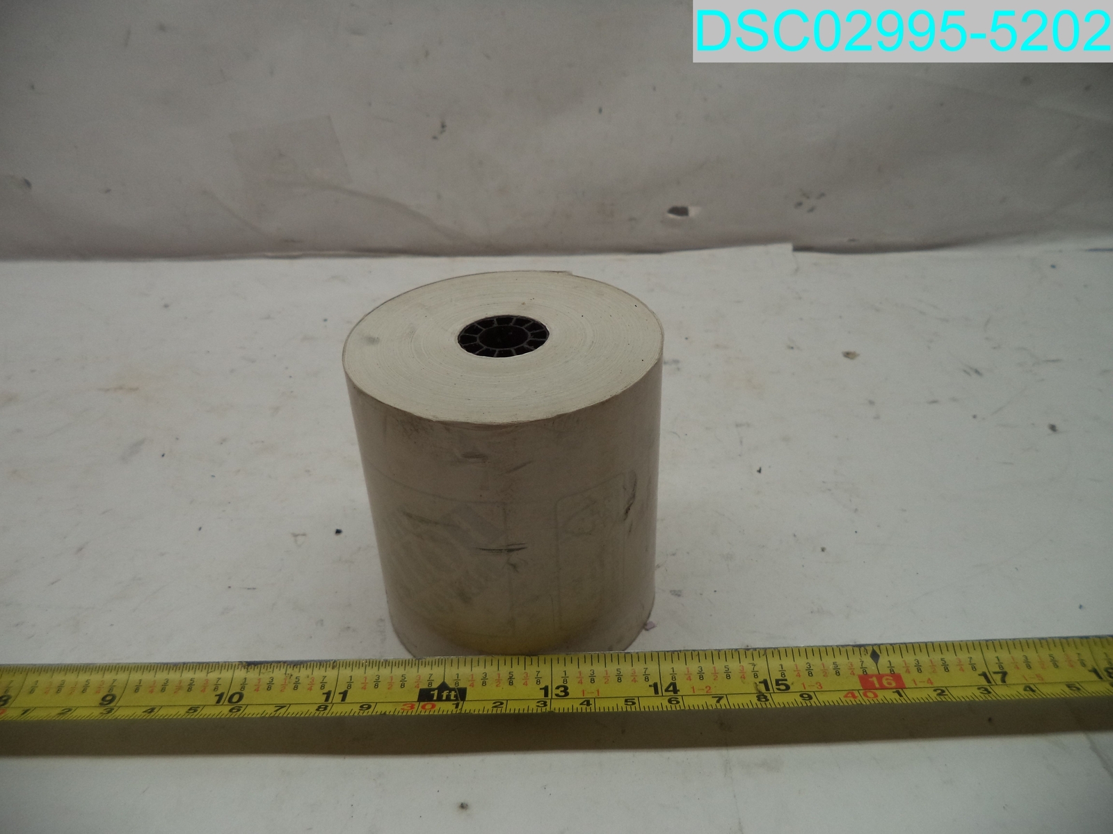 QTY=30: 3-1/8" W X 2-3/4" OD Thermal Receipt Paper