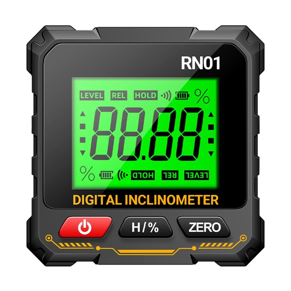 Digital Angle Meter RN01 for Measuring with LCD Backlit Screen and Data Hold