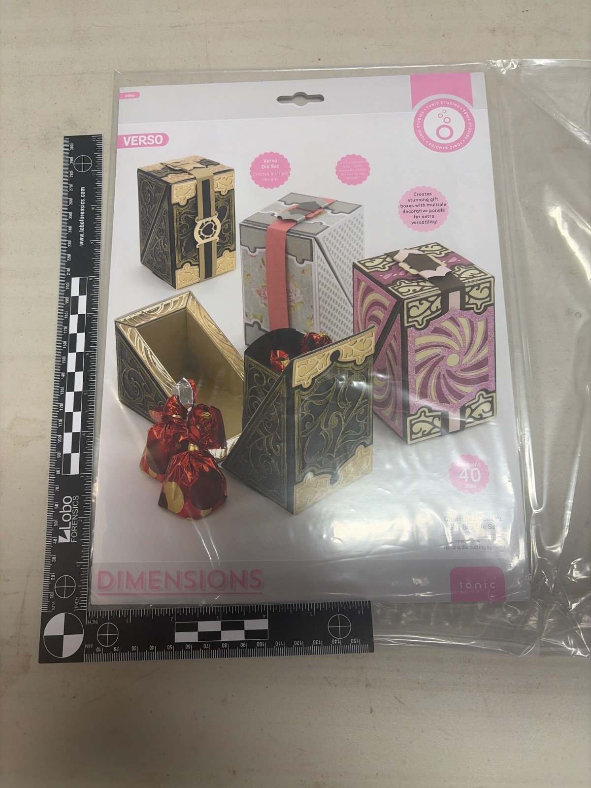Tonic Studios Cherished Cadeau Gift Box Die Set 4495e - NEW