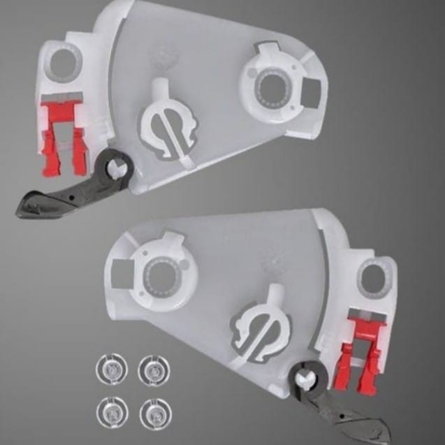 Arai Helmets Base plate SAL Baseplates Set 3017 RX-7 Corsair Profile WITH SCREWS
