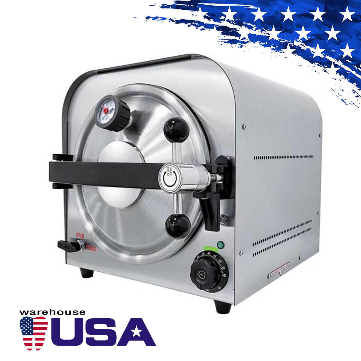 Autoclave Steam Sterilizer Dental Equipment Automatic Medical Sterilization
