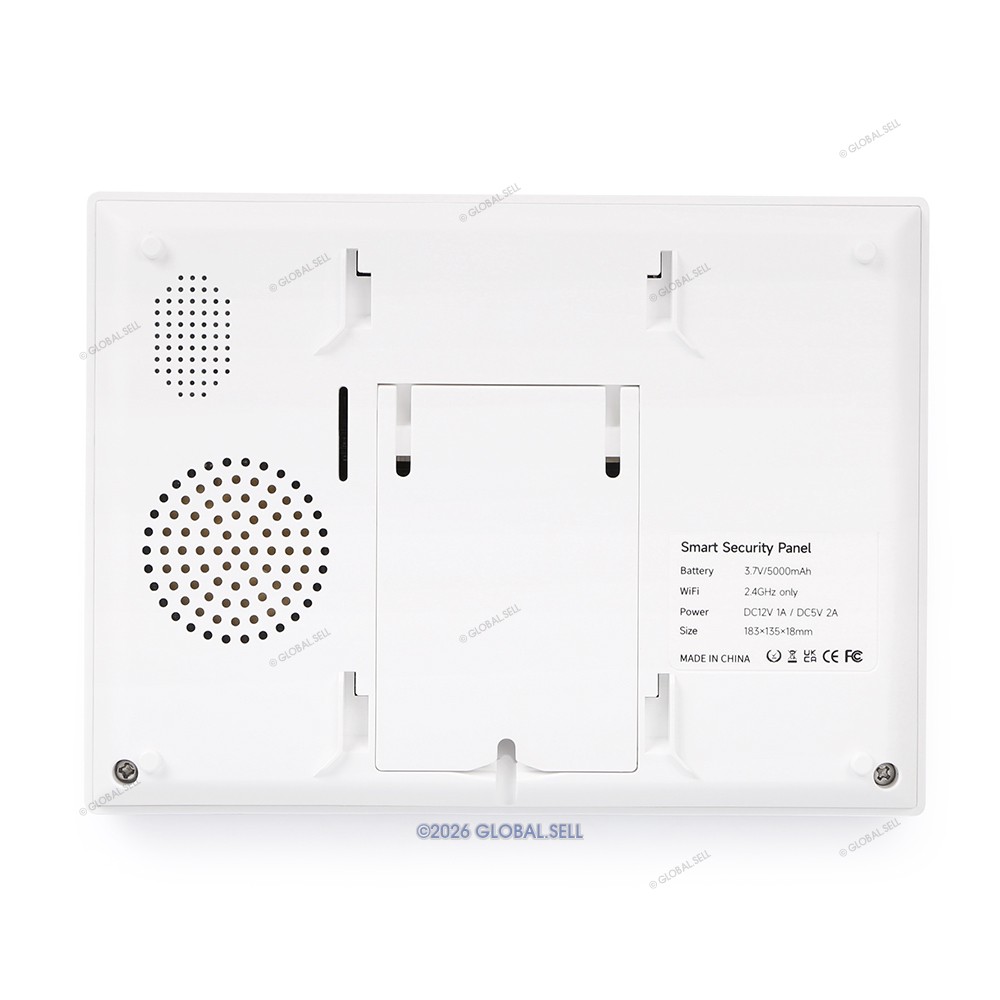 HOMSECUR WIFI 4G/2G Alarm System Set Touch Screen Control Panel For Smart Home