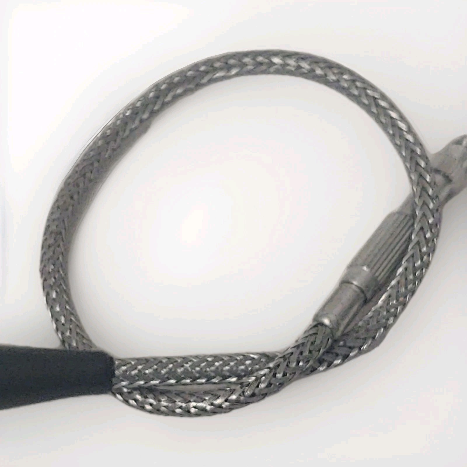 Vintage Metal Japan 10" Camera SHUTTER RELEASE Cable Stainless Threaded Adapter