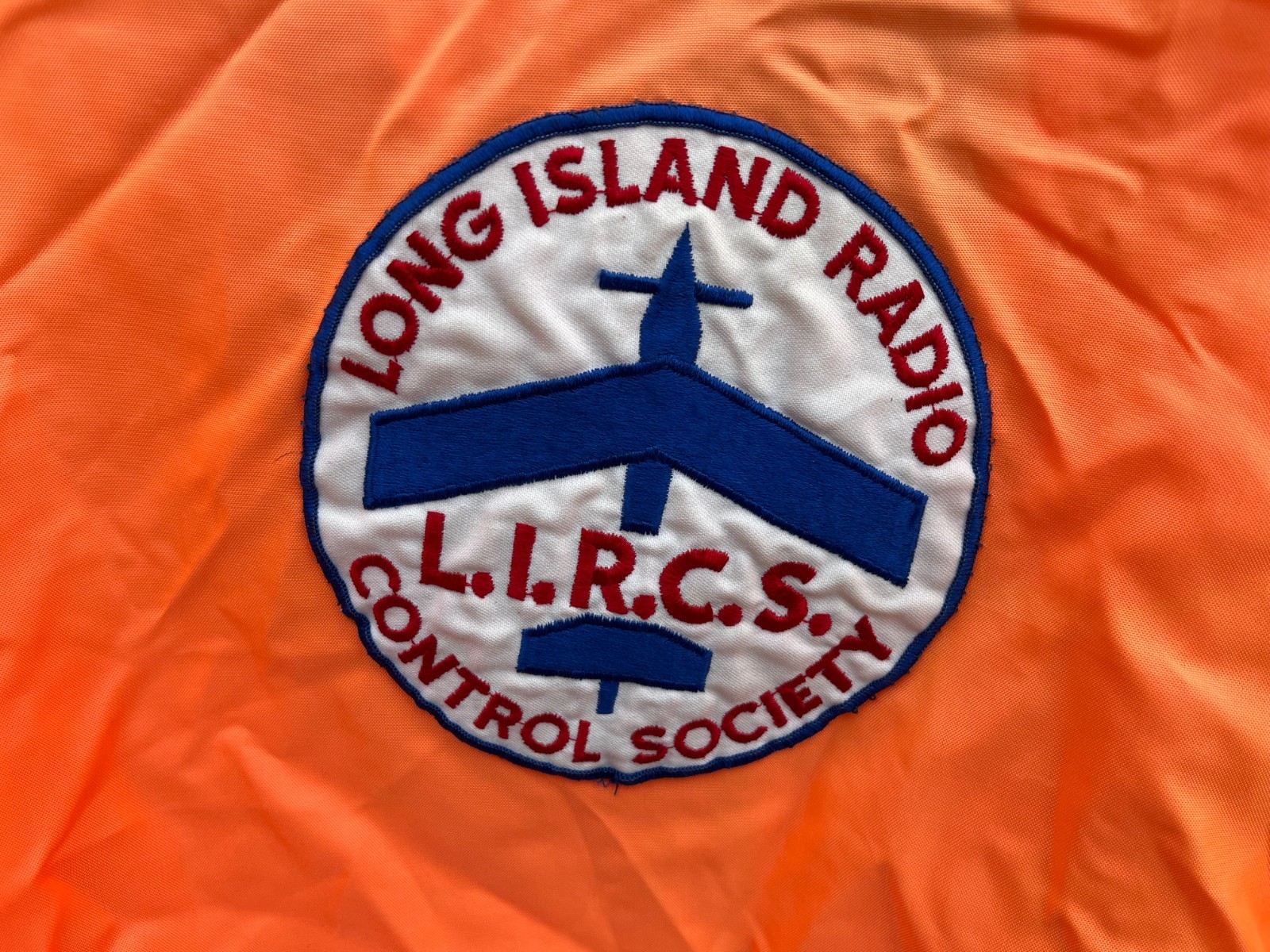 Long Island Radio Control Society (LIRCS) Vintage Jacket Sz 44 Large Airplane