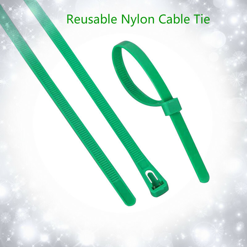 Plastic Nylon Cable Ties Black Cable Ties Fastening Loops Zipper Ties Nylon