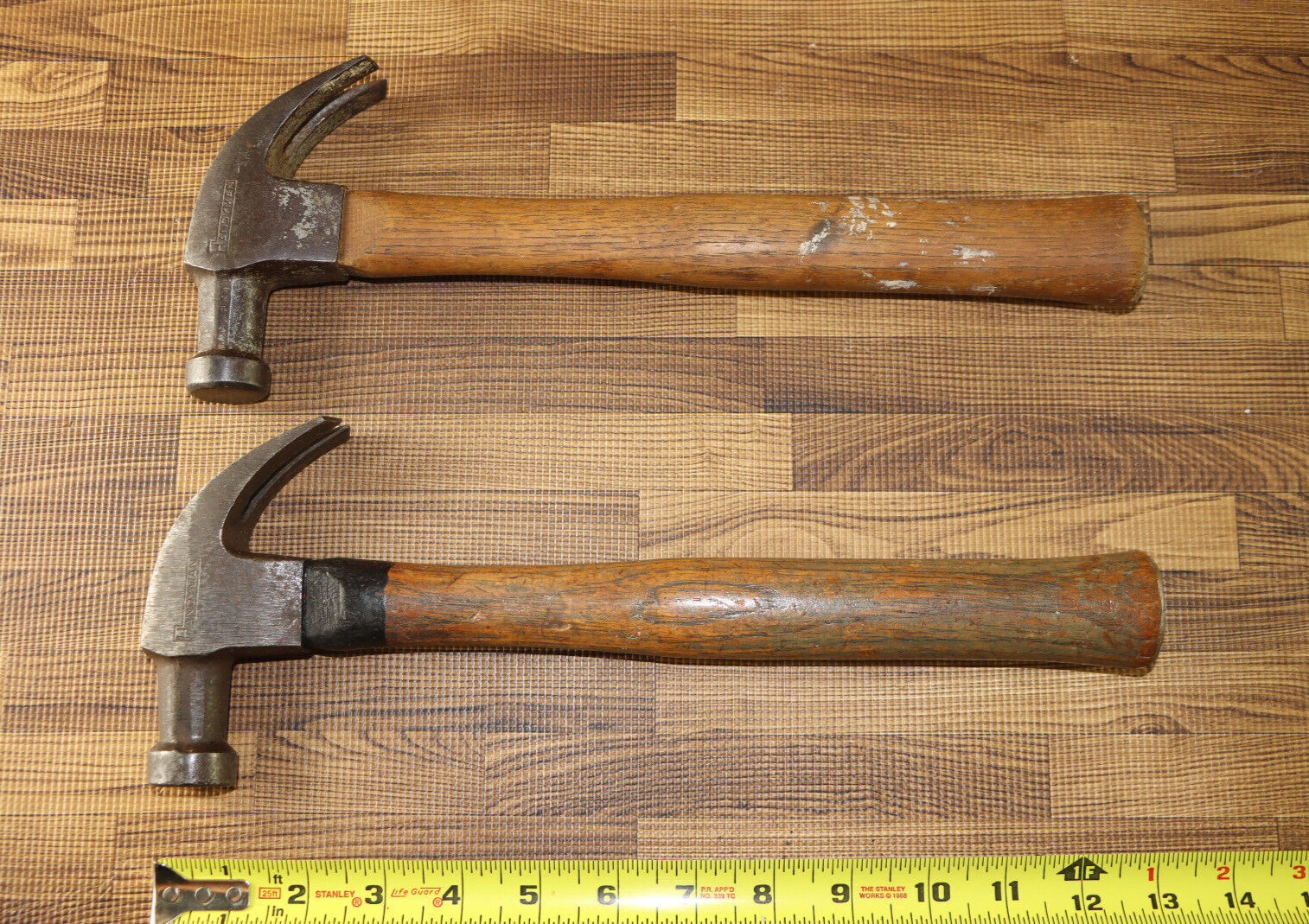 Vintage Handyman Claw Hammer Lot Of 2