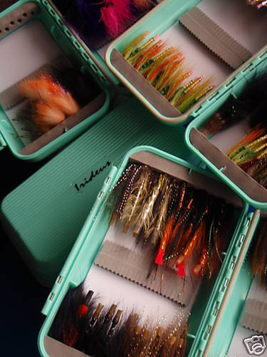 Articulated Fly box Tube Fly Box Irideus Tribute Tube fly Streamer  intruder
