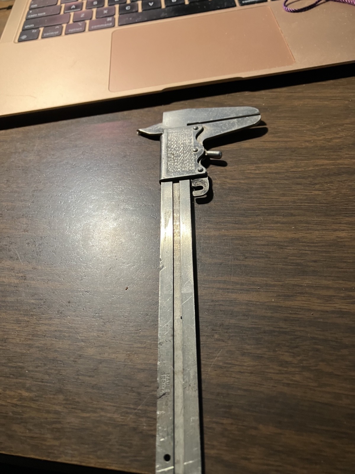 Vintage Caliper, about 7.5" From End to End, Cenco