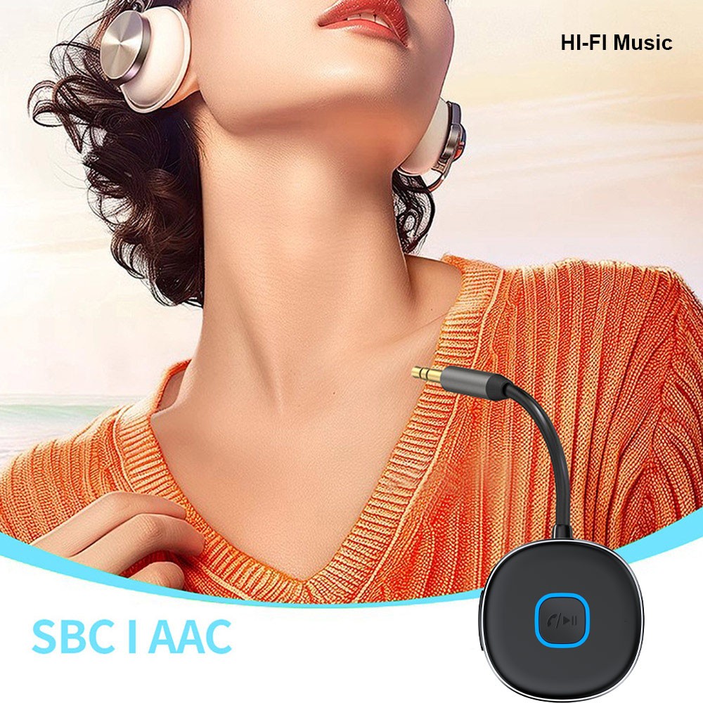 Bluetooth Receiver for Car/Home Audio Noise Cancelling AUX Out Wired Speaker AMP