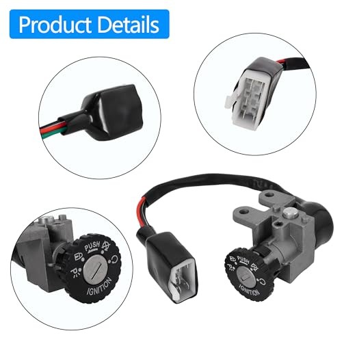 GY6 49cc 50cc Scooter Ignition Switch, 50cc Key Ignition, Ignition Switch Key