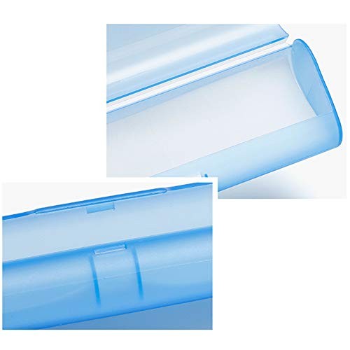 4 Pieces Portable Transparent Eyeglasses Case Sunglasses Case Box Protector
