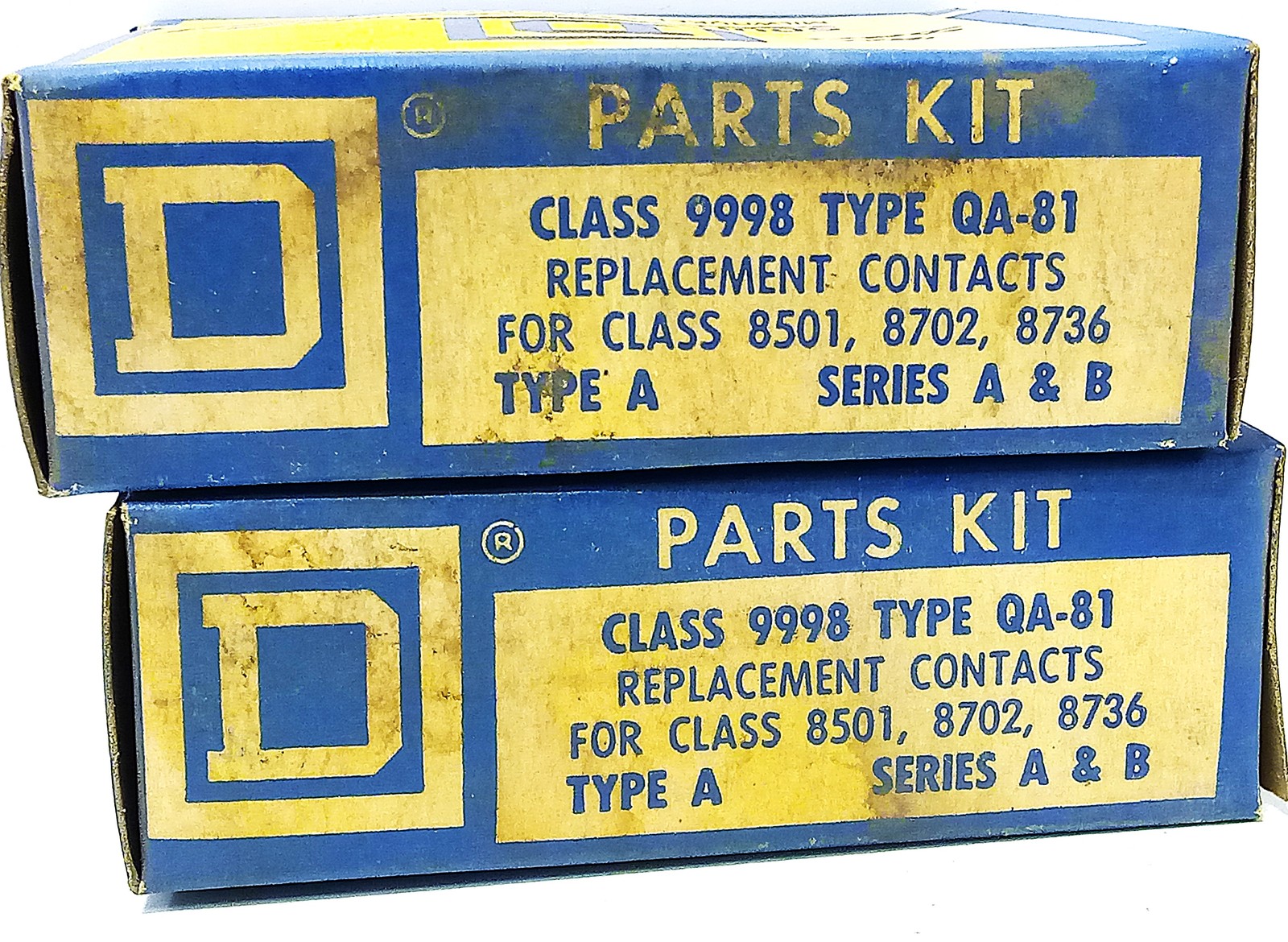 Square D 9998-QA-81 3-Pole Contact Kit for Relay