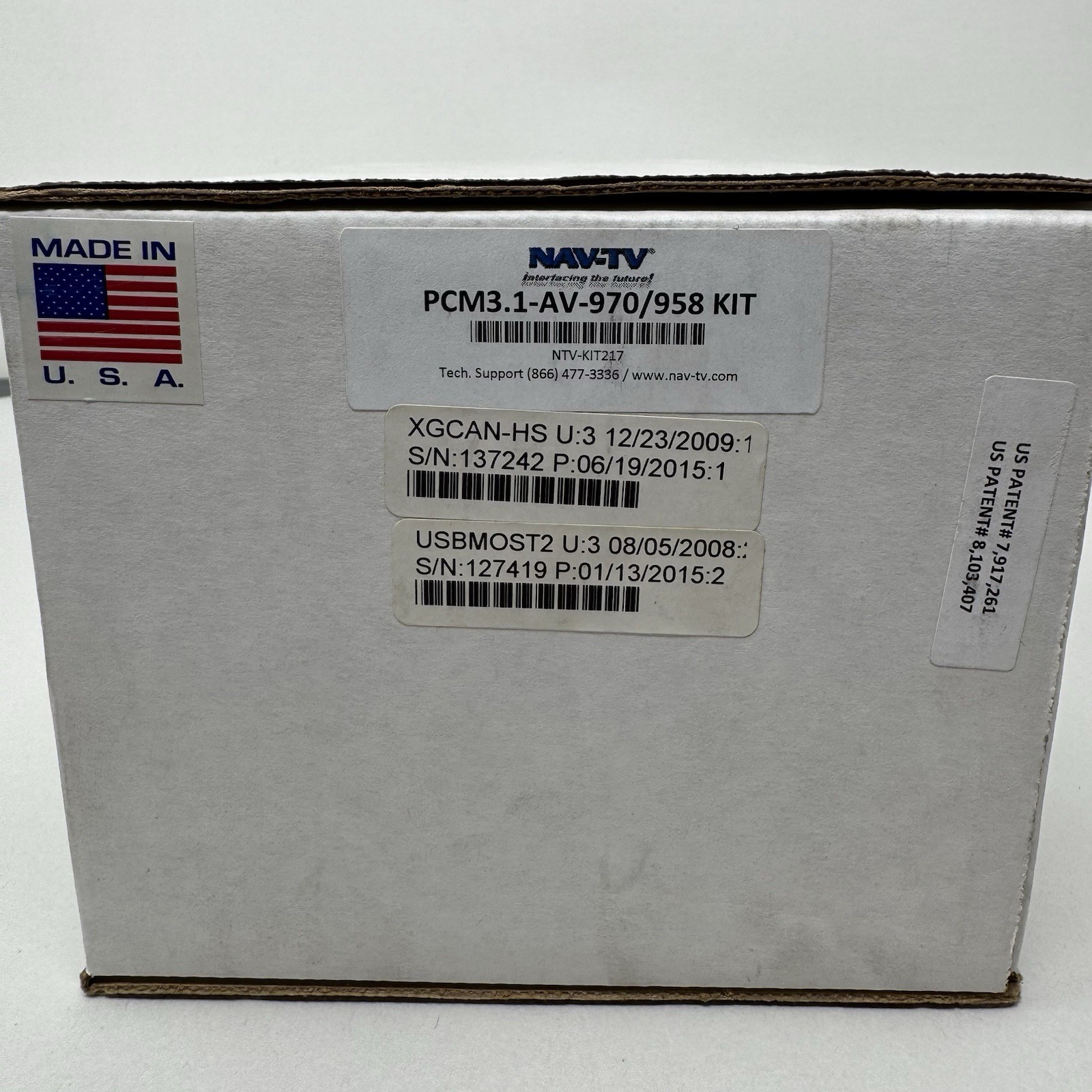 NAV-TV PCM3.1-AV 970 Audio & Video Interface- NTV-KIT217 (MSRP: $899.99)