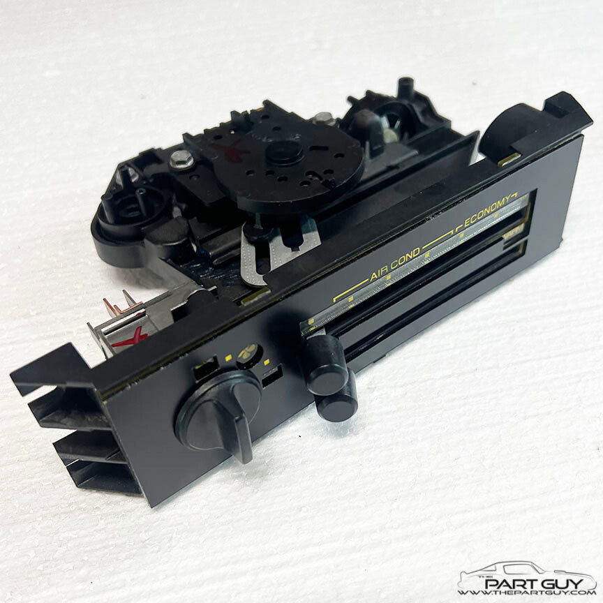 RBLT 90-92 CAMARO A/C Heater Control NEW LENS Yellow/White AC Temp Climate Z28