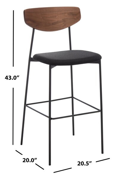 Safavieh RYKER BARSTOOL, Reduced Price 2172749495 BST3008A
