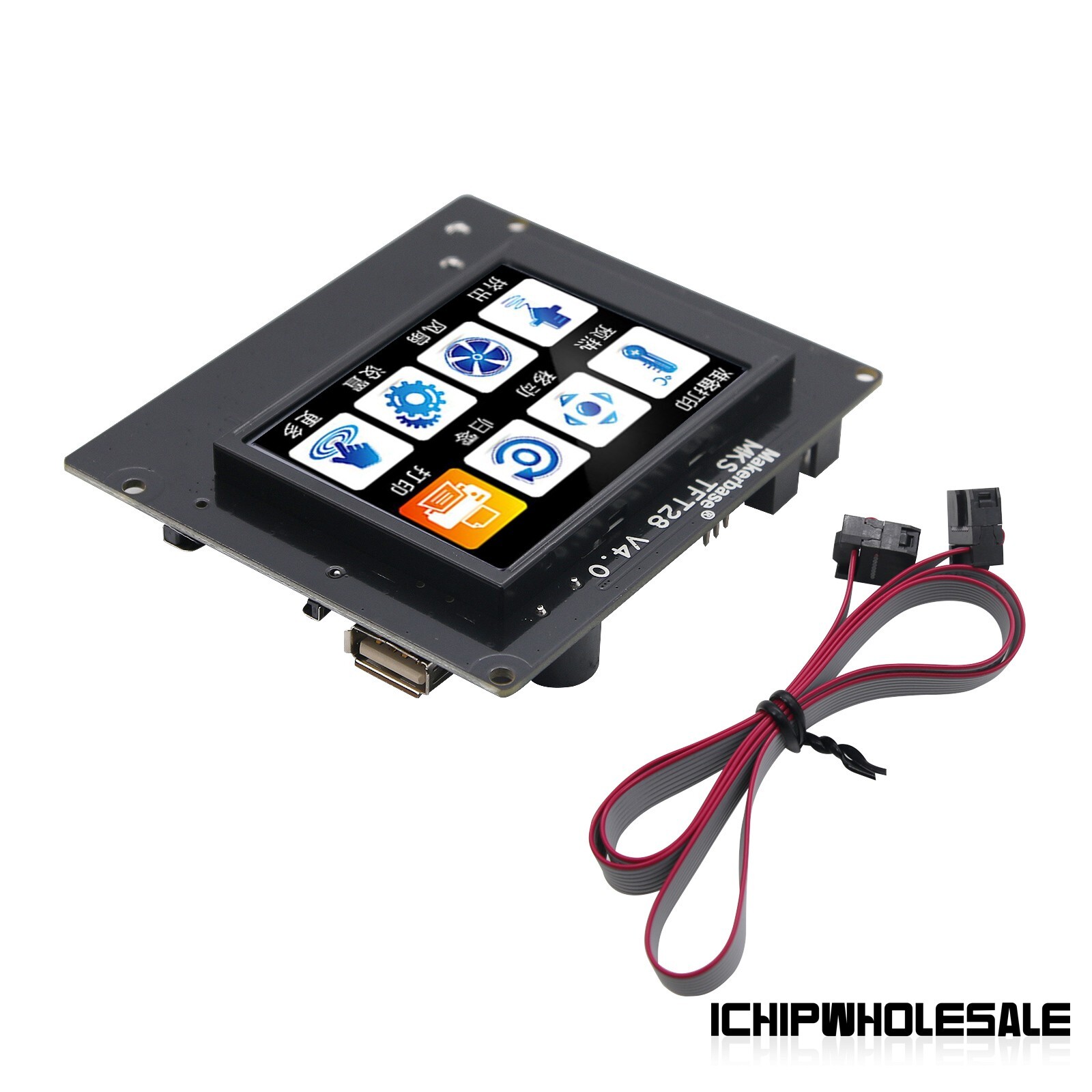 MKS TFT28 V4.0 Touch Screen with Frame 2.8" Full-Color 3D Printer Controller