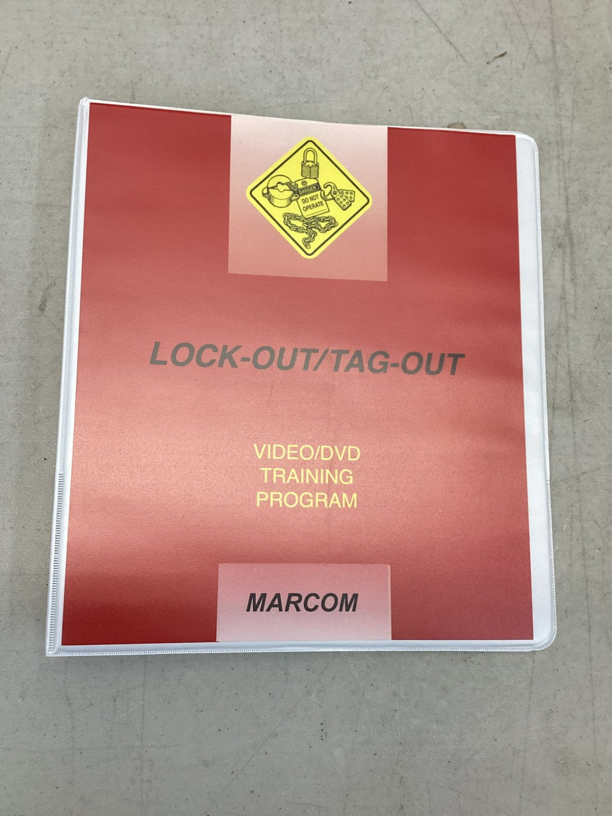 Marcom  Lockout/Tagout, Multimedia Training Kit