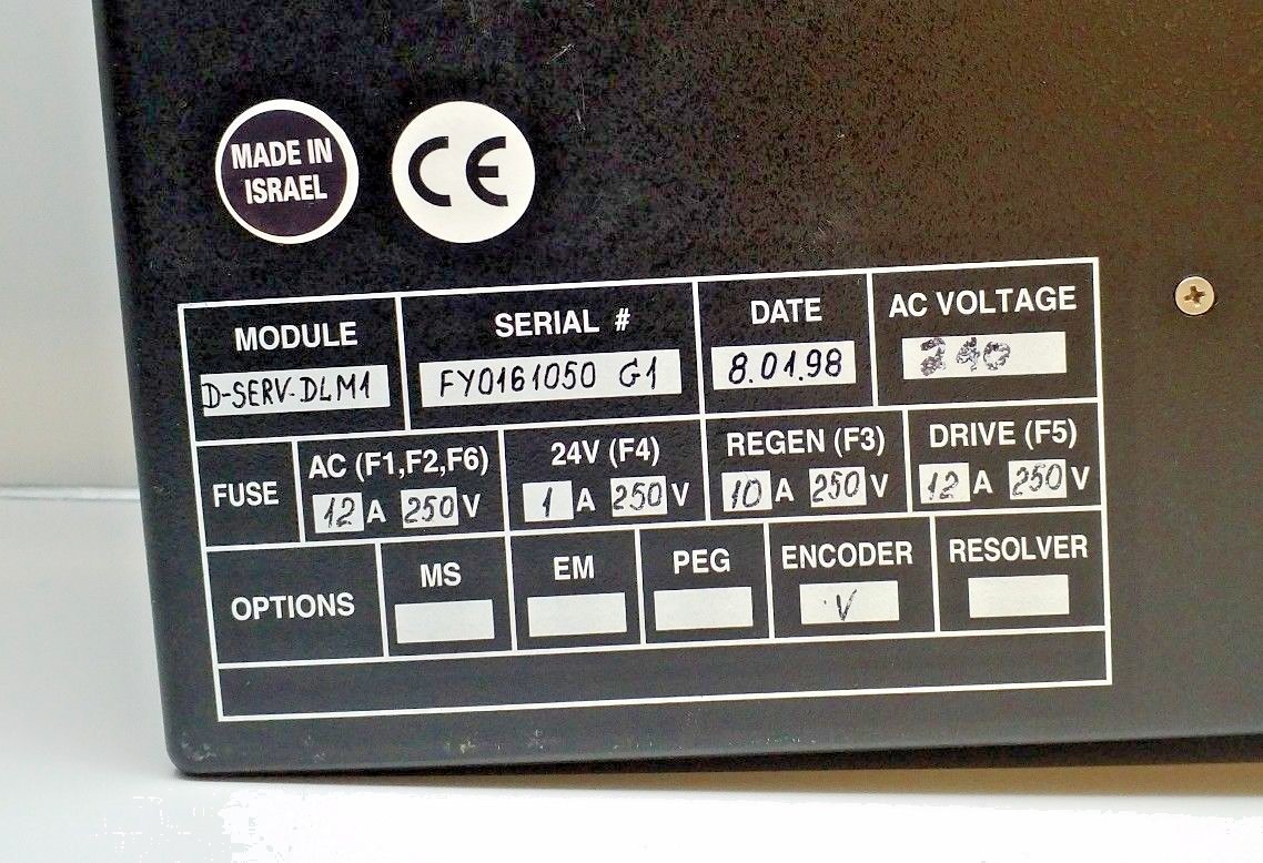 ANORAD D-SERV-DLM1 DIGITAL CURRENT LOOP