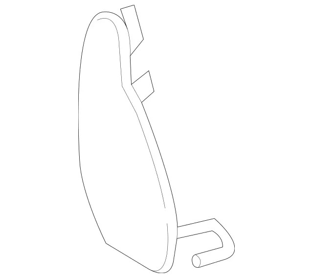 Genuine Mercedes-Benz Towing Eye Cover 205-885-00-24-9149