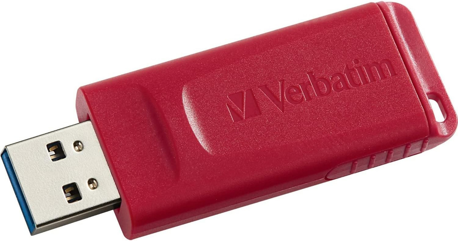 128GB Store 'N' Go USB Flash Drive, Red 98525