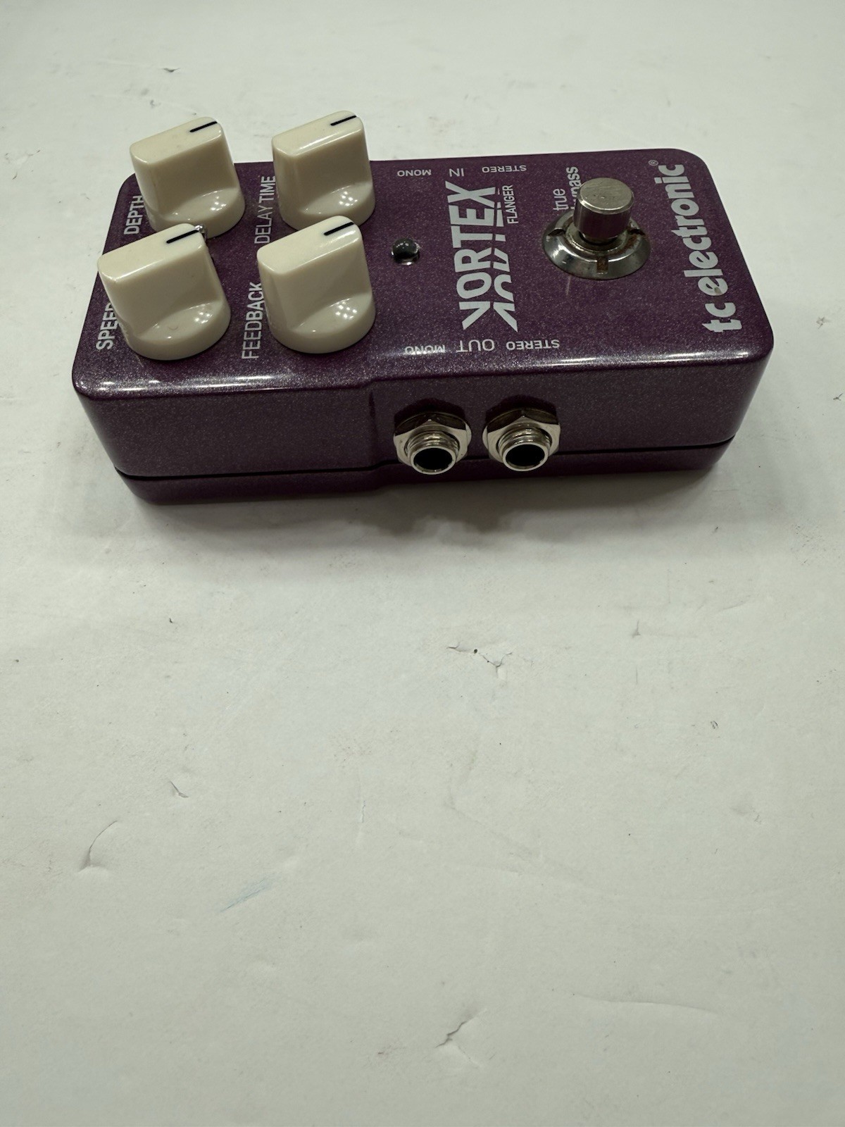 TC Electronic Vortex Flanger Stereo Original V1 True Bypass Guitar Effect Pedal