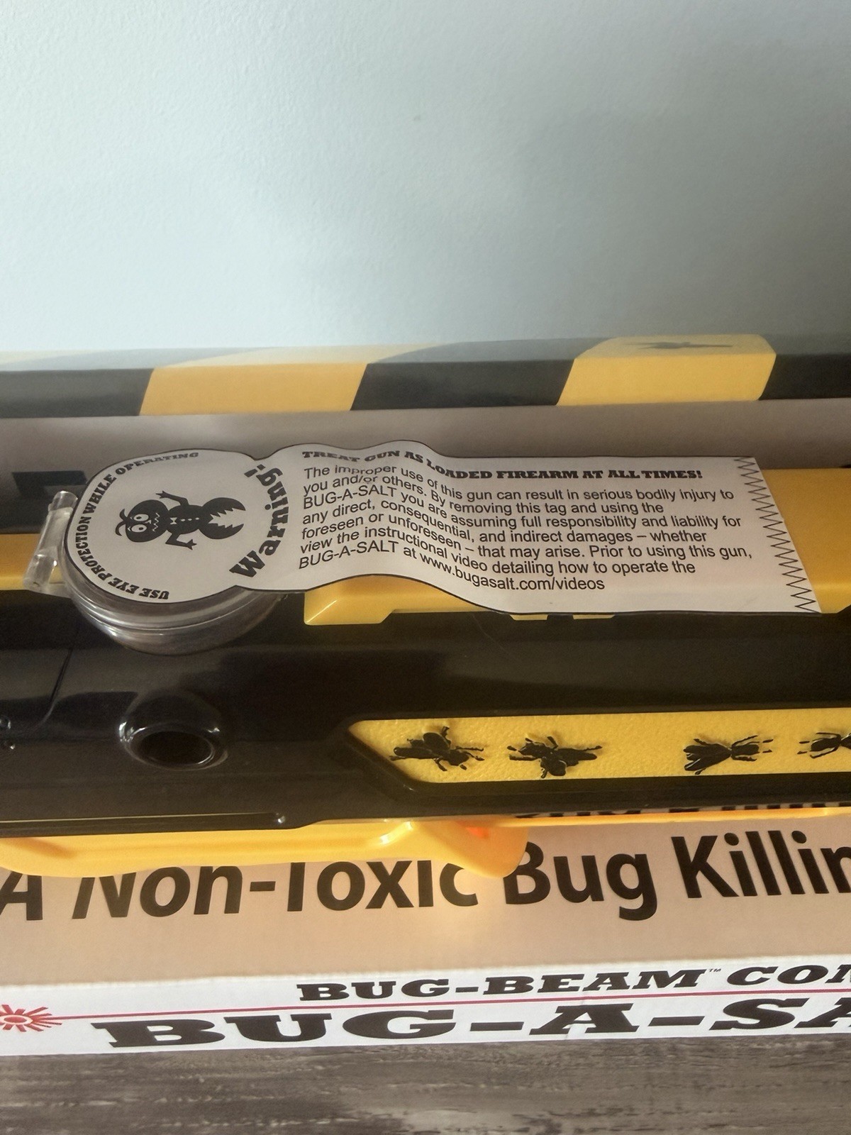 Bug-A-Salt Bug-Beam Combo. The Original Salt Gun.with Bug-beam Laser Kit NEW