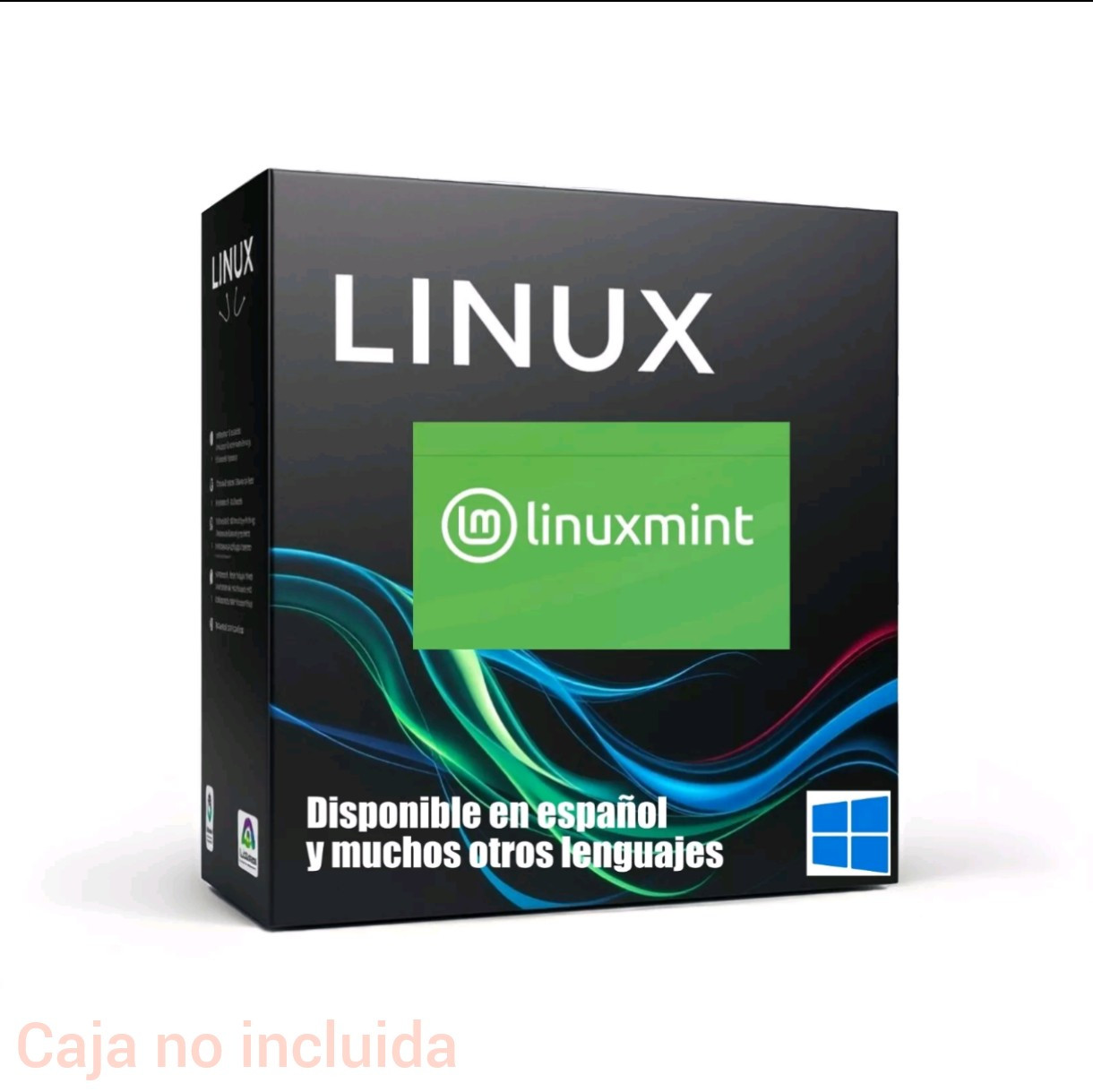 Sistema Operativo Alternativo LINUX MINT 22 Cinnamon (64bit)  Disco fisico.