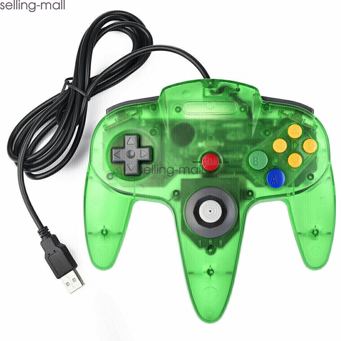 USB Wireless/Wired SNES/NES/N64 Controller for PC Mac Raspberry Pi Retropie