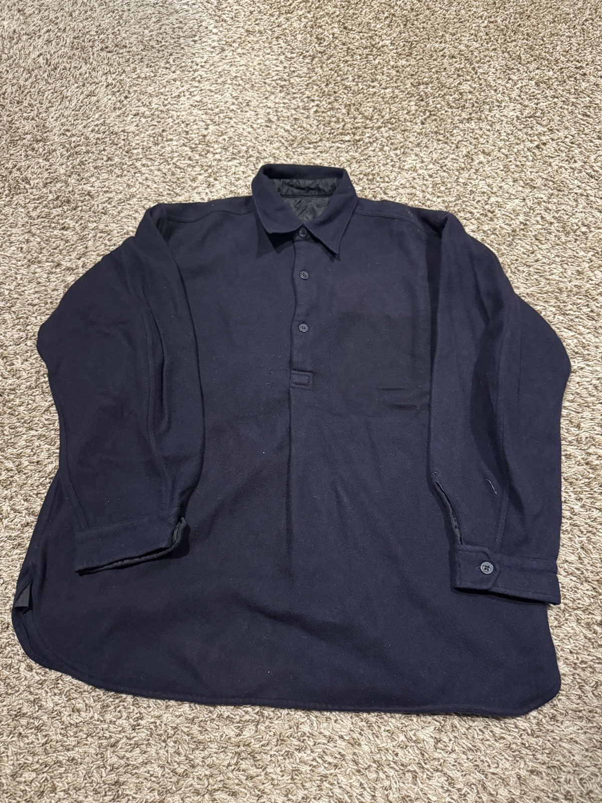 WWI US Navy Flannel Shirt Reproduction