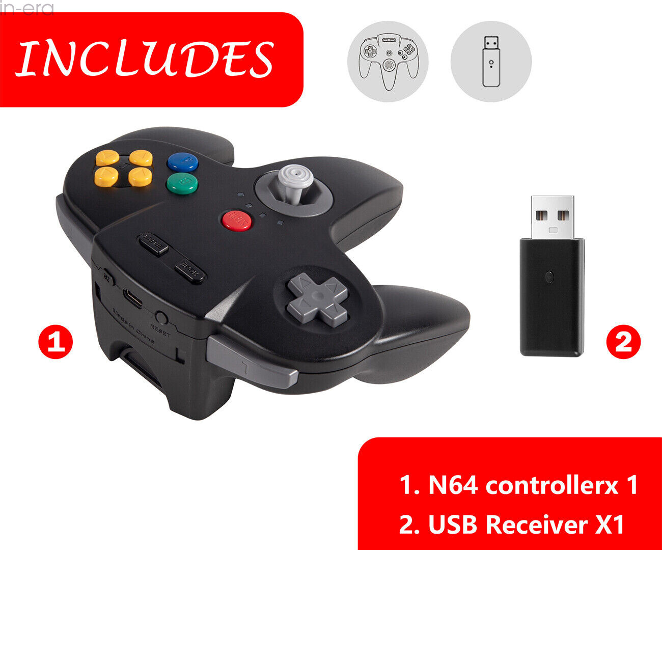 Switch N64 Controller-For Nintendo Switch NSO Edition Console MAC Steam Windows