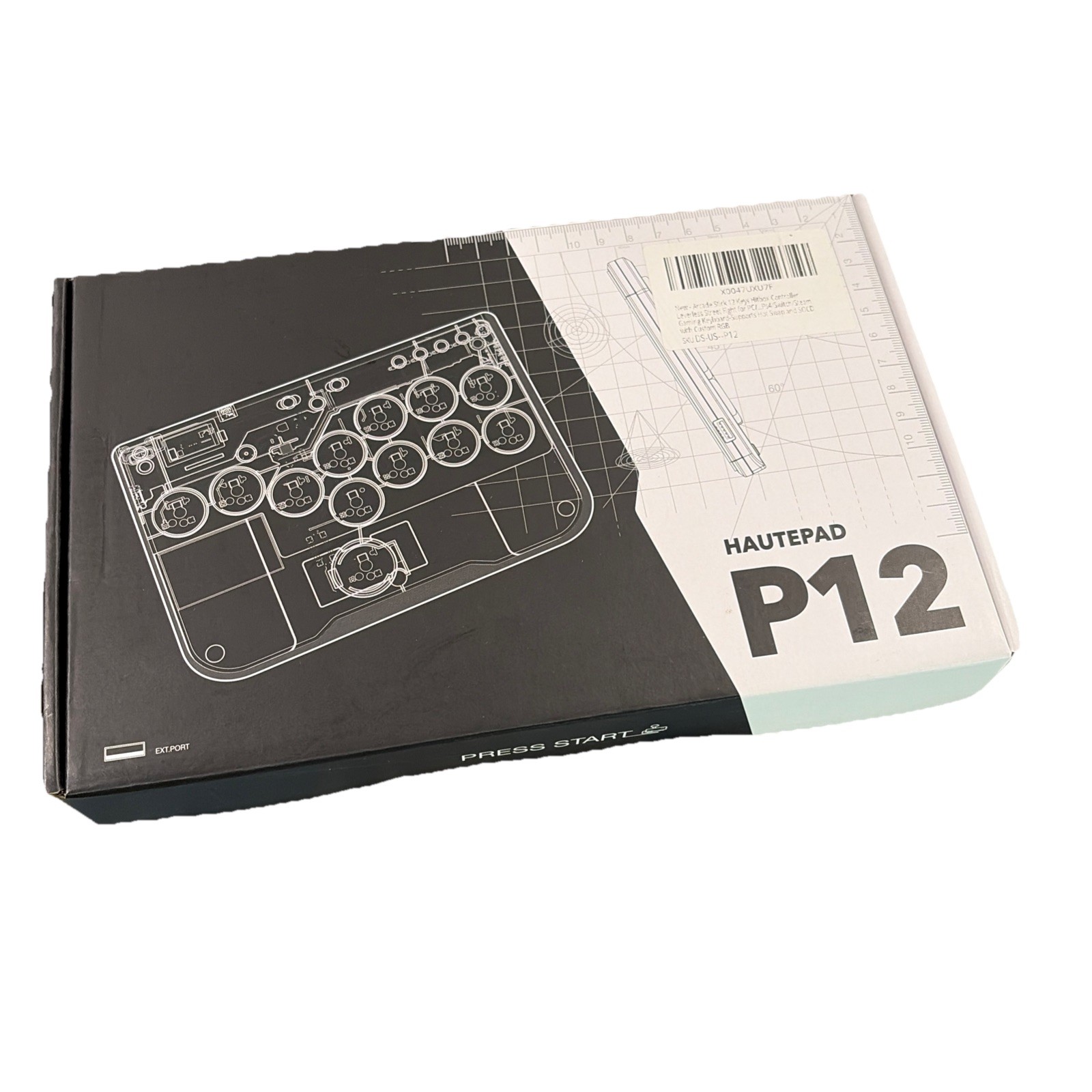 Haute42 Arcade Stick Leverless Controller-P12 Leverless Arcade Stick NEW